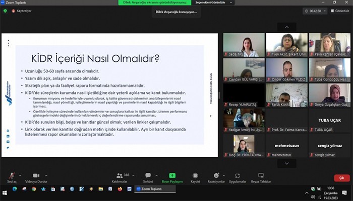 ÇOMÜ, YÖKAK toplantısına katıldı