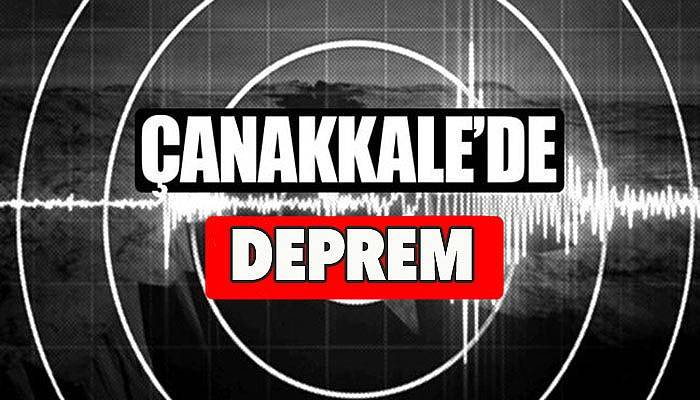 Çanakkale'de depremler sürüyor