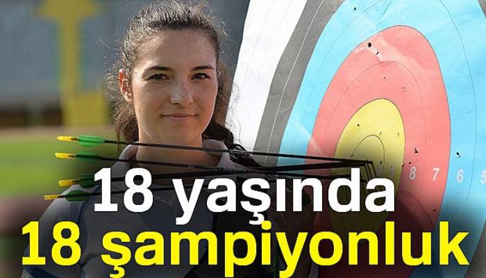  18 yaşında 18 kez şampiyon oldu