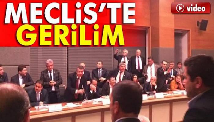 TBMM Anayasa Komisyonunda kavga