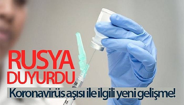 Rusya'da, korona virüs aşısının ilk parti üretiminin dağıtımına başlandı