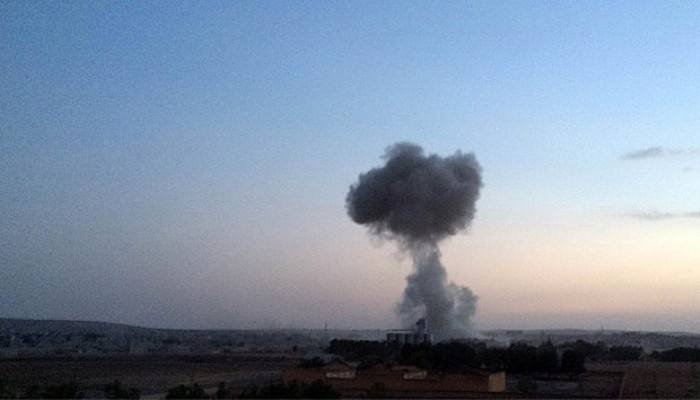 ABD askeri tankı havaya uçtu: 3 yaralı