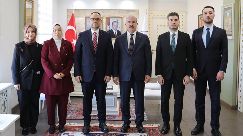 İletişim Başkanlığı Heyetinden Vali Toraman’a Ziyaret