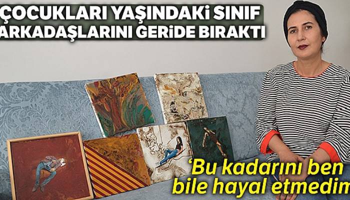 41 yaşında kazandığı fakülteyi birincilikle bitirdi