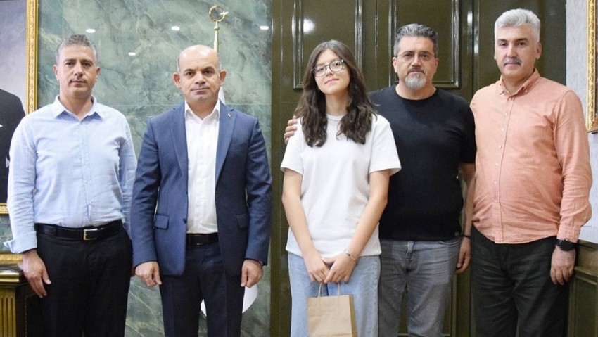 LGS Türkiye Birincisinden Kaymakamlığa Ziyaret