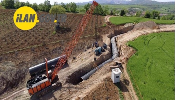 İÇME SUYU İSALE HATTI İNŞAATI YAPTIRILACAK