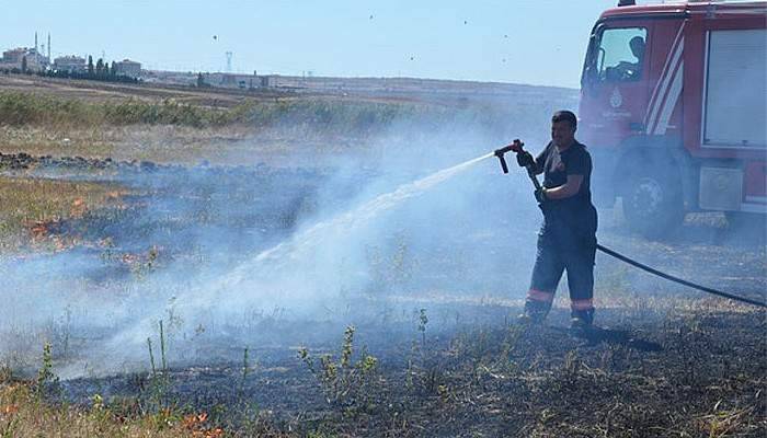 Silivri'de korkutan yangın