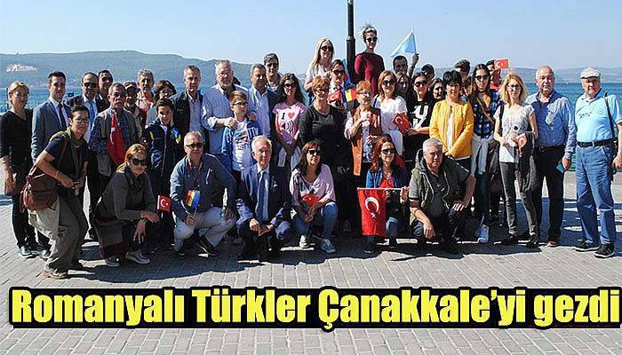  Romanyalı Türkler Çanakkale’yi gezdi