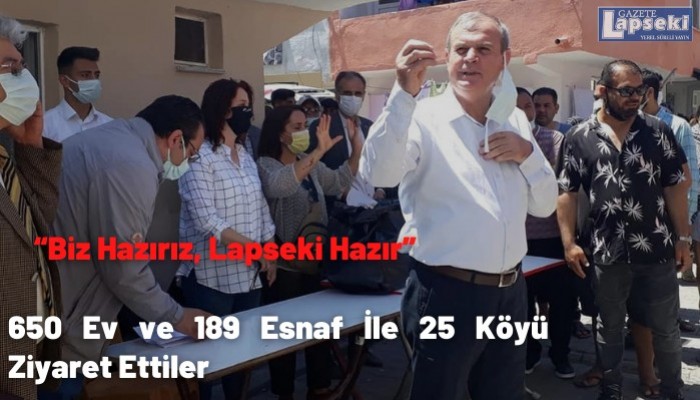 “Biz Hazırız, Lapseki Hazır”