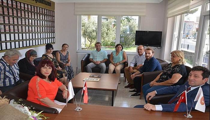 Vali Tavlı'dan Türkiye Gaziler ve Şehit Aileleri Vakfı Çanakkale Şubesine ziyaret