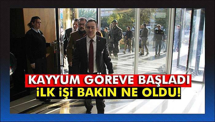 Siirt'te atanan kayyum göreve başladı
