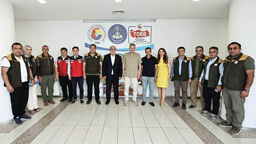 TMO Genel Müdürü Güldal ÇTB’de Tarım Gündemini Değerlendirdi