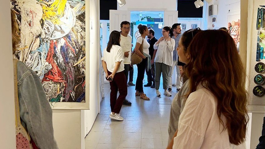 Bozcaada’da Ulrike Koeb Sergisi Açıldı