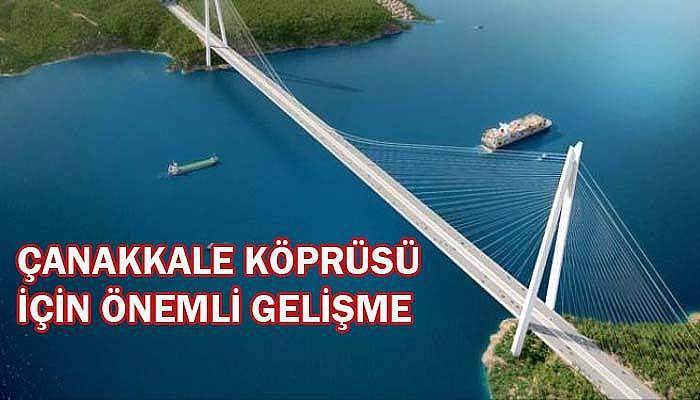 Çanakkale Köprüsü’ne ÇED Onayı Verildi