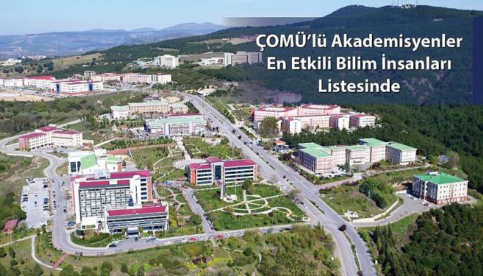 ÇOMÜ'lü Akademisyenler En Etkili Bilim İnsanları Listesinde