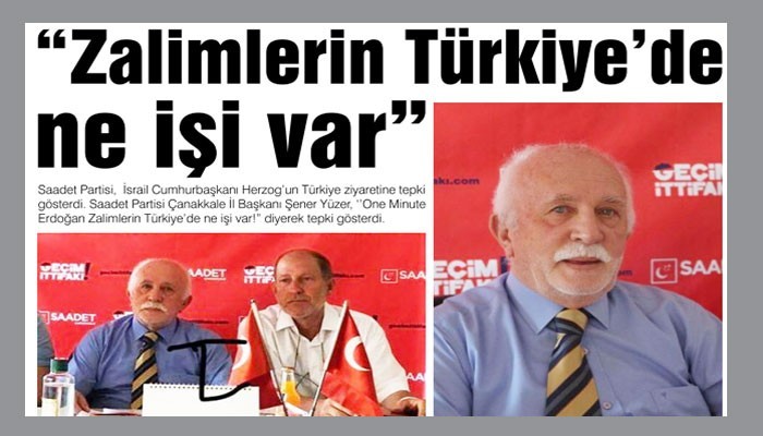 'Zalimlerin Türkiye'de ne işi var'