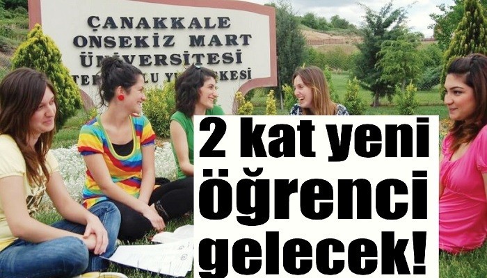 2 kat yeni öğrenci gelecek!