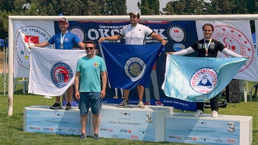 ÇOMÜ’lü Sporcular Türkiye Ünilig Okçuluk Şampiyonası’nda Göz Doldurdu