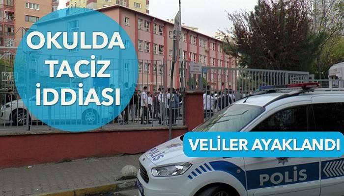 Taciz iddialarına karşı veliler ayaklandı