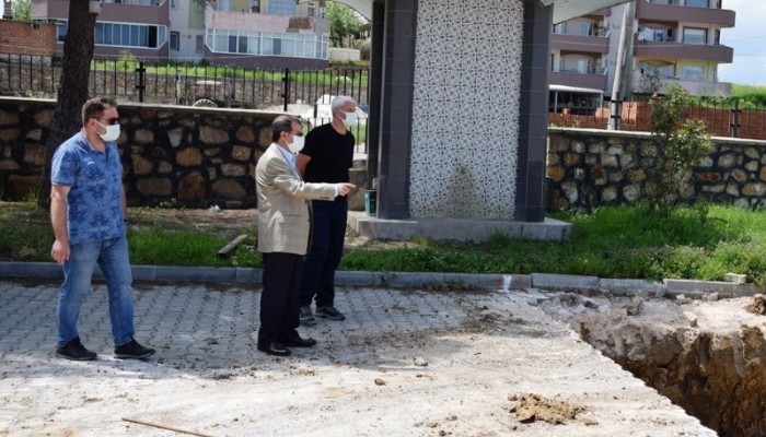 Kaymakam Gürdal, Terzialan İlkokulu İnşaatında İncelemelerde Bulundu