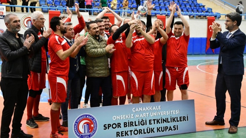 100.Yıl Rektörlük Futbol Turnuvası Gerçekleşti