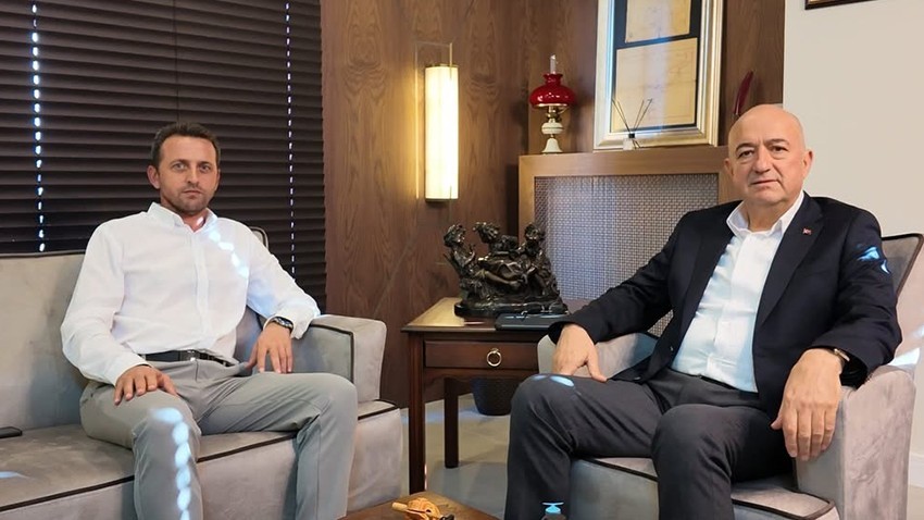 Milletvekili Gider, Bayramiç İlçe Başkanı Mesut Şen’i Ağırladı