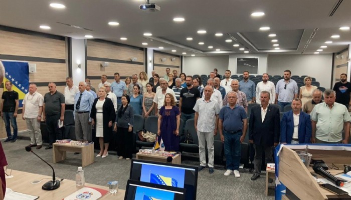 Boşnak Federasyonu yönetimi Biga'da toplandı