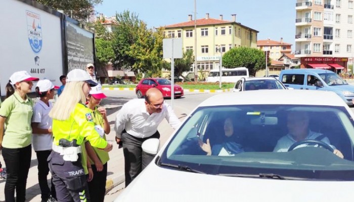 Gelibolu’da ‘Önce Yaya’ Uygulaması Yapıldı 