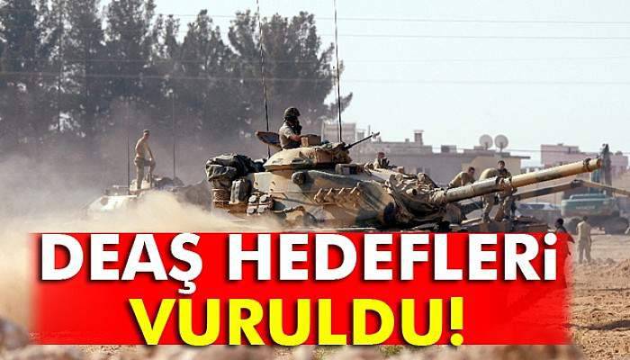 DEAŞ hedefleri, Fırtına obüsleriyle vuruldu