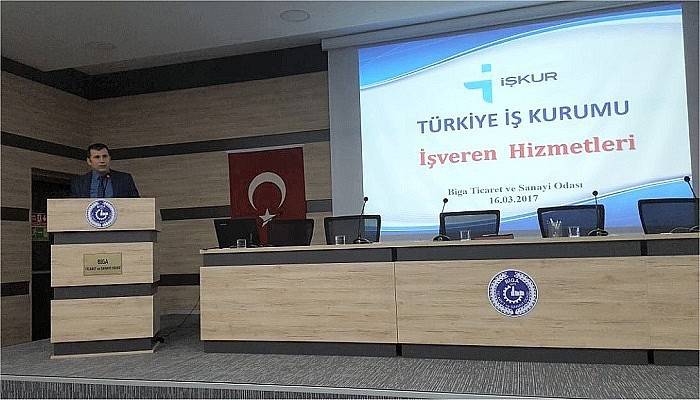 İşkur’dan Bigalı İşverenlere Bilgilendirme Yapıldı