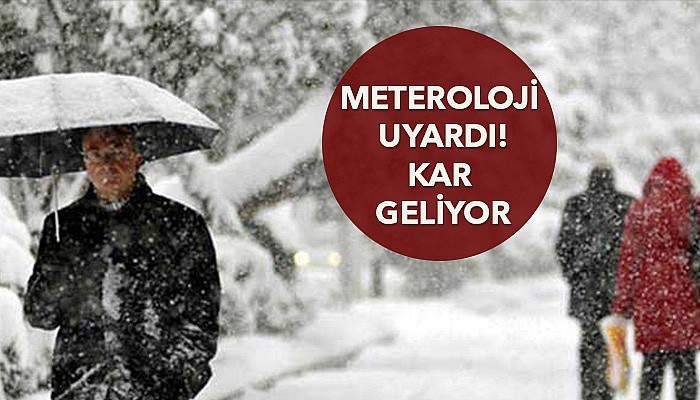 Türkiye, önümüzdeki hafta soğuk ve yağışlı sistemin etkisine giriyor