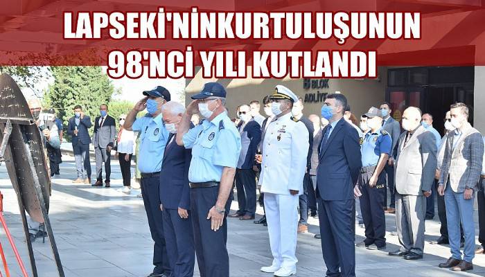 Lapseki'nin kurtuluşunun 98'nci yılı kutlandı