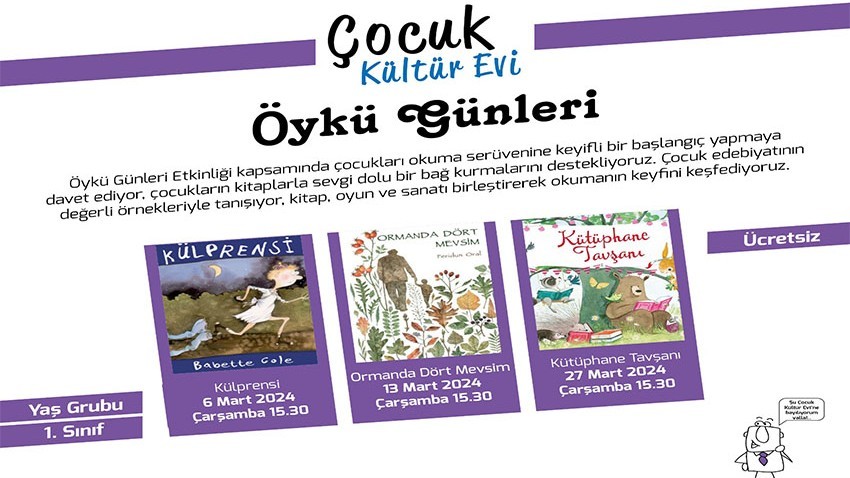 Çocuk Kültür Evi'nde birbirinden neşeli Mart ayı etkinlikleri