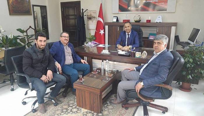 Başkan ve üyelerden ziyaret