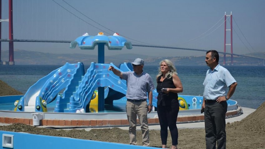 Başkan Yılmaz, Aqua Park projesini inceledi