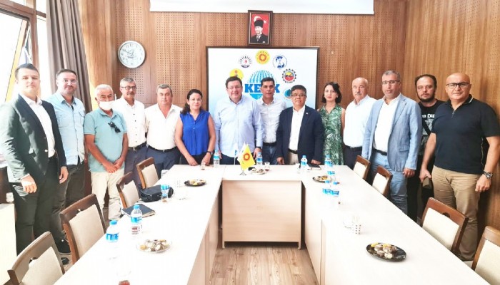 CHP’DEN SENDİKALARA ZİYARET