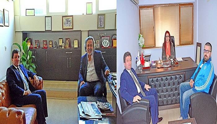 Vali, Cemiyeti ve Boğaz Medyayı Ziyaret Etti