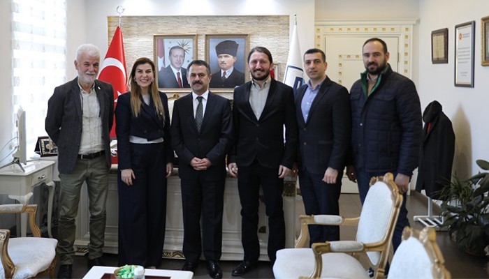 Vali Aktaş, ziyaretçilerini ağırladı