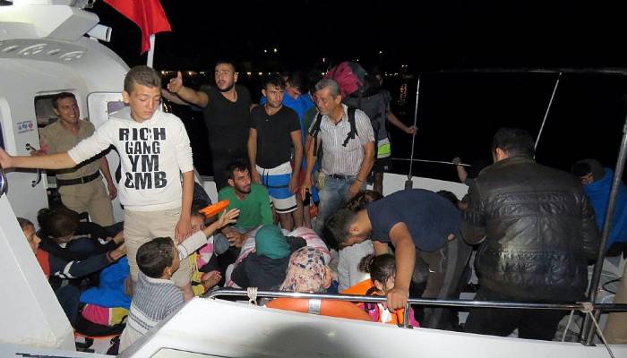 Çanakkale’de 29 kaçak göçmen yakalandı
