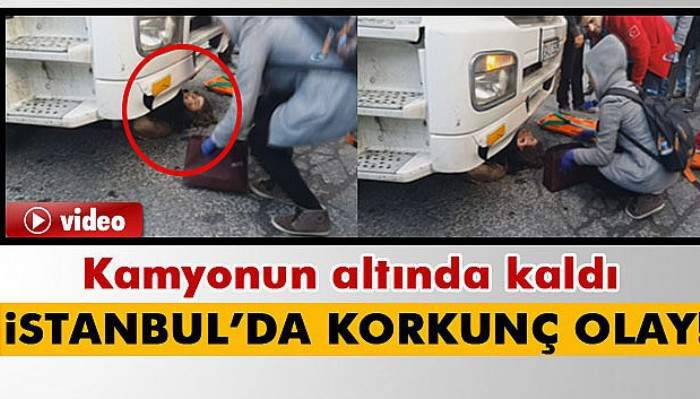  Genç kadın, hafriyat kamyonunun altında kaldı