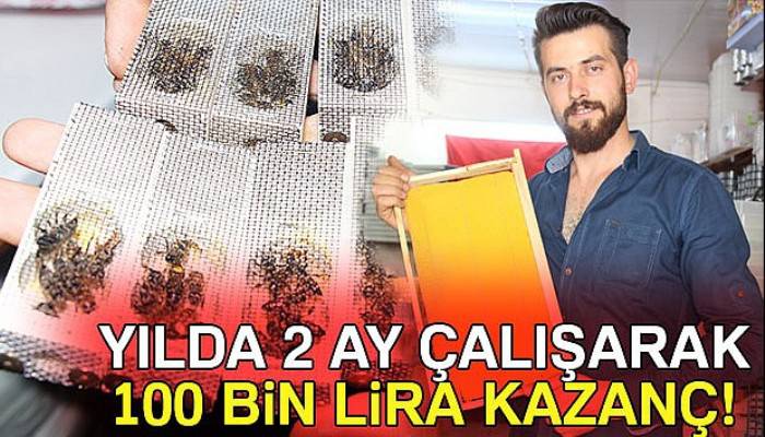 2 ay çalışarak yılda 100 bin lira kazanmak mümkün