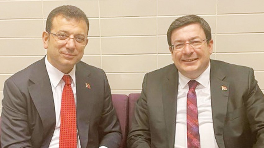 Başkan Adayı Erkek, Ankara'da aday tanıtımına katıldı, İmamoğlu ile görüştü