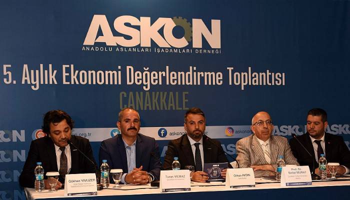  Anadolu Aslanları İşadamları Derneği Ekonomiyi Çanakkale'de Değerlendirdi (VİDEO)