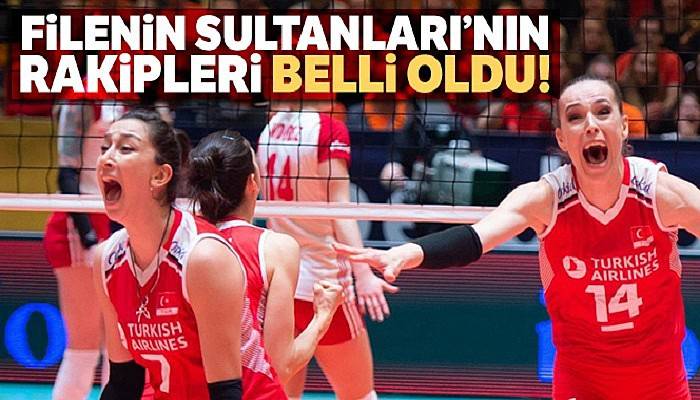 A Milli Kadın Voleybol Takımı'nın 2020 Tokyo Oyunları'ndaki rakipleri belli oldu!