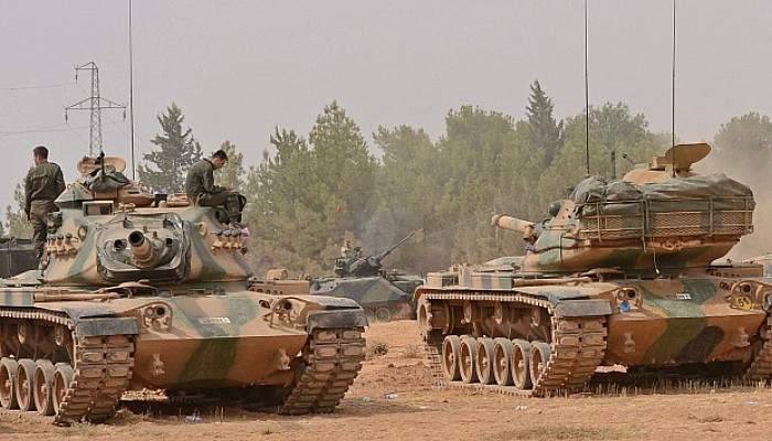 TSK: 'Atılan roket sonucu bir tank hafif hasar gördü, 3 asker yaralandı'