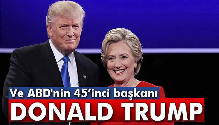 ABD'nin yeni başkanı Donald Trump