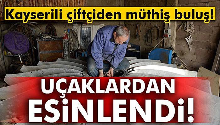 Uçaklardan esinlenip pervaneli klima sistemi için kolları sıvadı