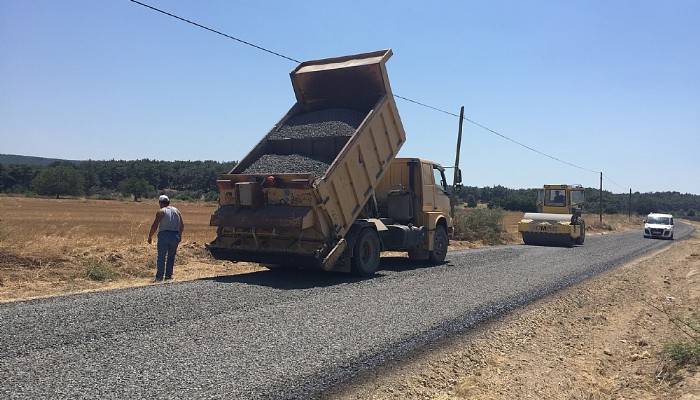 Yol Çalışmaları Hız Kesmeden Devam Ediyor