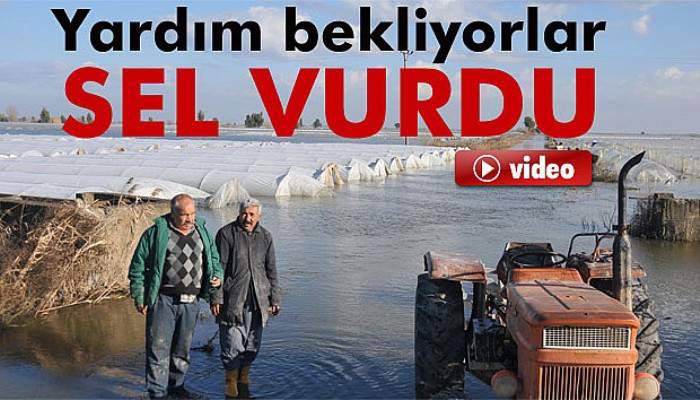  Selin vurduğu çiftçiler yardım bekliyor