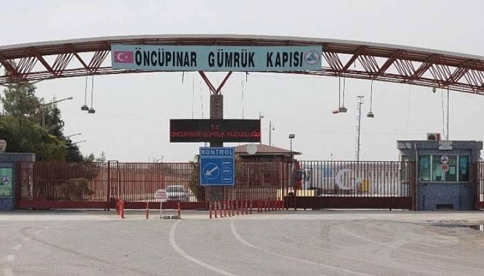 Öncüpınar Sınır Kapısı kapatıldı